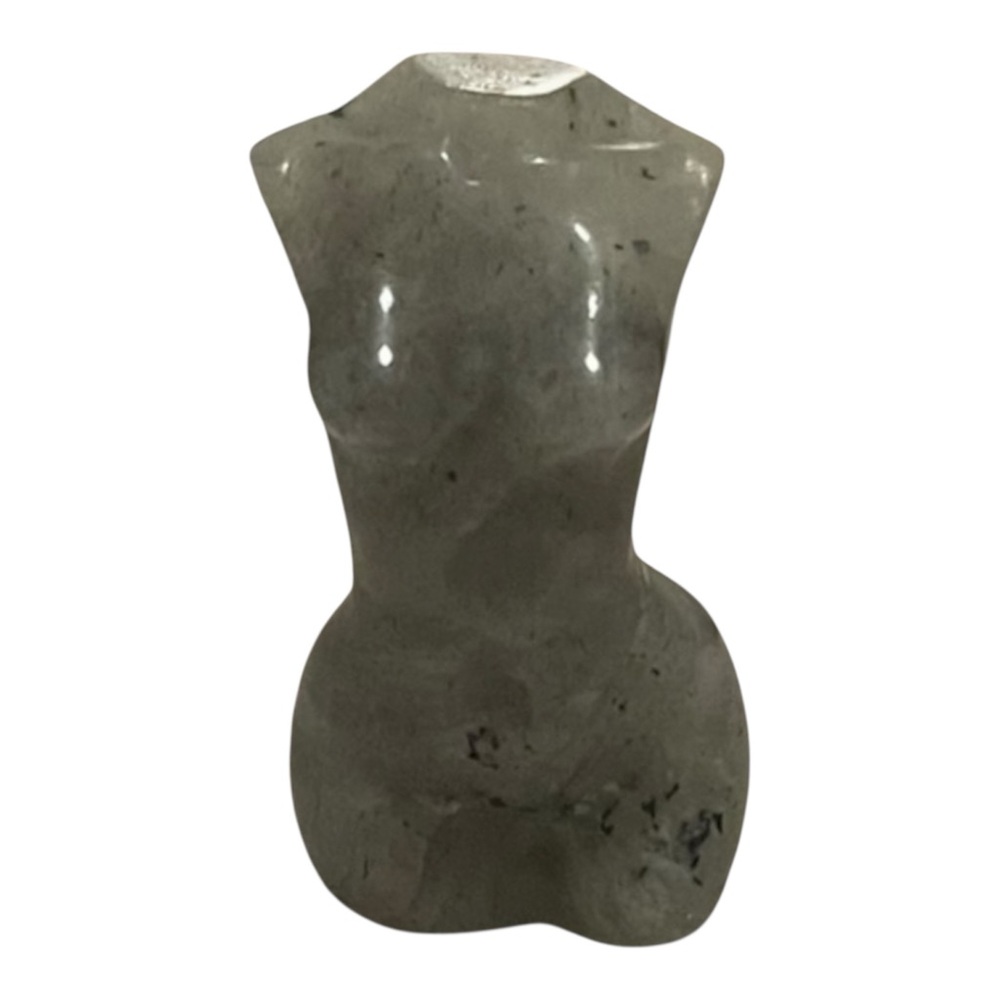 $4 w/ purchase Labradorite Torso Sculpture Crystal Stone